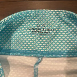 NWT Vineyard Vines Factory Whale Print Athletic Skort Sz L thumbnail 2