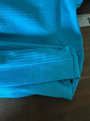 Lululemon Swiftly Tech 2.0 Cropped Shirt turquoise size 8  thumbnail 3