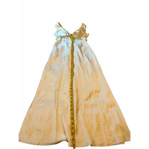 Yellow Satin Saints & Secrets Gown - Size S thumbnail 14