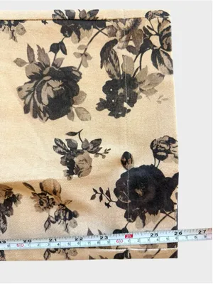 Entro Dusty Bloom Floral Wide Leg Pants Size S thumbnail 5