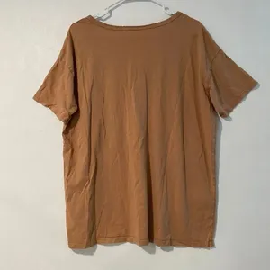 Aerie Oversized V Neck Tee Medium Brown Casual Basic Minimalist thumbnail 3
