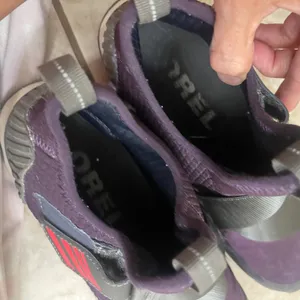 Sorel Kinetic plumb Breakthru Slip On‎ Athletic Shoes Purple Women US 8 Preown thumbnail 7