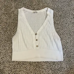 Free People Saturday Morning Crop in Ivory thumbnail 2