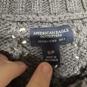 American Eagle Women’s Chunky Knit Cardigan Sweater Button Front Size Small thumbnail 6