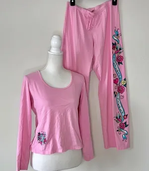 Y2K Victoria’s Secret Pajama Set thumbnail 1