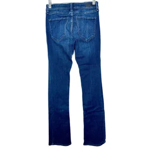 Abercrombie & Fitch Harper Low Rise Skinny Boot Cut Blue Denim Jeans Size 25 0 R thumbnail 2