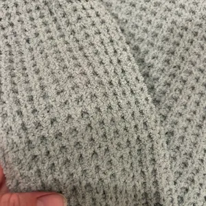 Sincerely Jules Gray Waffle Knit Sweater thumbnail 3