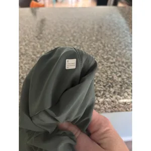 Lululemon Beyond the Studio Jogger Sage Green Pinstripe Ruched Pants Womens SZ 6 thumbnail 11