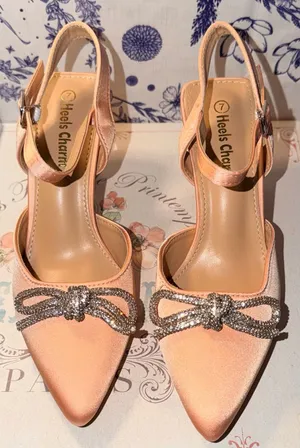 Pink Satin Pointed thumbnail 1