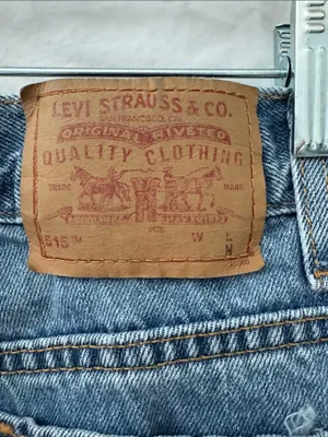 Levis Vintage 2002 Y2K 515 Blue Bootcut Jeans thumbnail 5