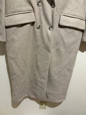 Baltic Born Anderson Double Breasted Long Coat Natural Size M/L thumbnail 12