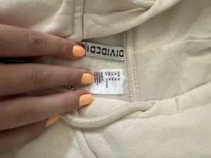 H&M Cropped Zip Up Hoodie thumbnail 3
