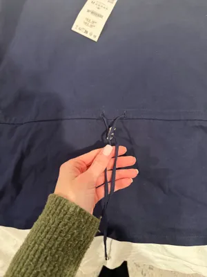 ZARA Cinch Waist Top thumbnail 6