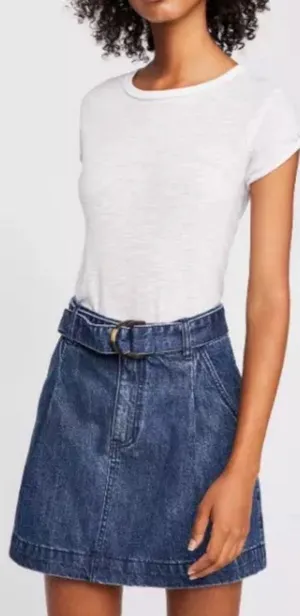 Free People We The Free Jade Belted Skirt size 26 thumbnail 1
