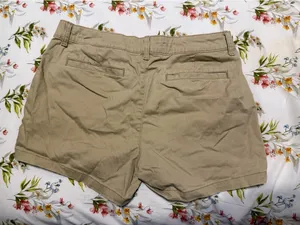 Khaki Shorty Shorts Tan Size 8 thumbnail 4