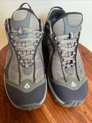 Vasque Women's Trail Shoes hiking in Gray and Purple Accents thumbnail 8
