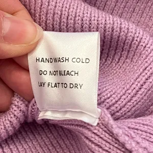 Shop‎ the Mint Mock Neck Oversized Sweater S Purple thumbnail 8