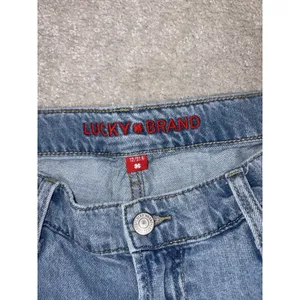 Lucky Brand High Rise Wide Leg Jeans Womens Blue‎ Med Wash Denim 12/31r thumbnail 3