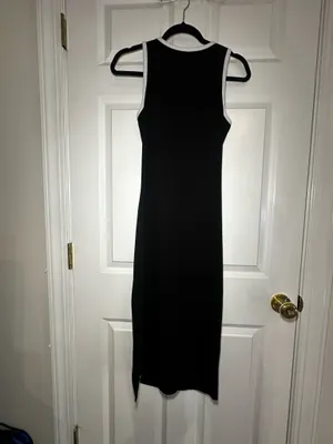 Black jersey dress Size M thumbnail 6