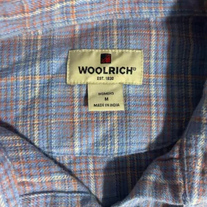 Woolrich Light Blue Multi-Color Plaid Flannel 100% Cotton Size M thumbnail 2