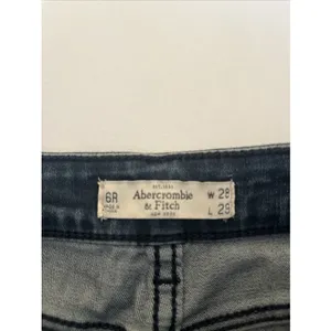 Abercrombie Fitch Skinny Stretch Blue Denim Jeans Size 6R 28 x 29 thumbnail 5