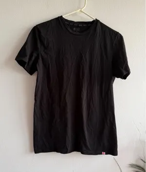 Diesel Mens Small Black Cotton Short Sleeve Crewneck Logo‎ T-Shirt 3160 thumbnail 1