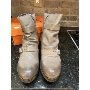 Miz Mooz ankle boots Dawsen Ash Size 42 US 10.5-11 Buckle thumbnail 4