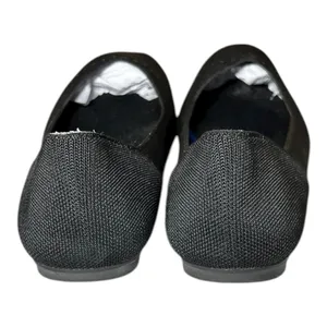 Bacia Black Knit Slip On Flats Foam Insole Women's‎ Size 10 thumbnail 3