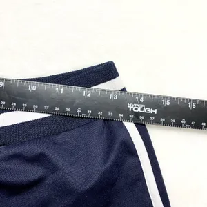 Signature 8 Retro Dolphin Shorts Womens Size S Navy Blue White‎ Stripe Athletic thumbnail 7