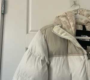 The North Face Nuptse Belted mid puffer jacket coat thumbnail 7