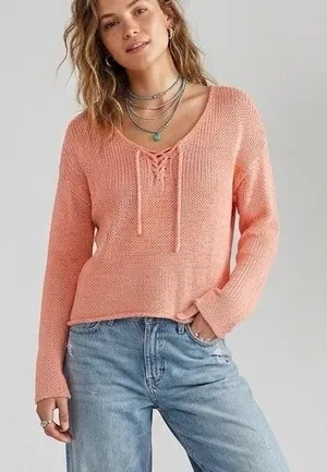 Old Navy Sweater Knit Long Sleeve Large thumbnail 1