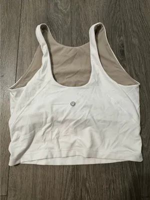 White Lululemon Sports Bra thumbnail 2