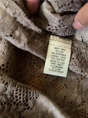 Altar'd State Brown Taupe Lace Tiered Maxi Skirt Small Cottagecore Romantic thumbnail 7