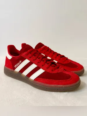 ADIDAS Women’s Handball Spezial Scarlet Cloud White Size 8 thumbnail 2