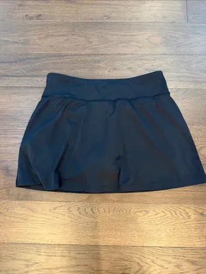 GapFit Black Athletic Skort Built In Shorts Tennis Golf Size Large - C30-092 thumbnail 4