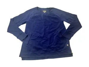 Lilly Pulitzer Luxletic Finn Top Navy Blue Side Zip Sweatshirt 005487‎ Womens S thumbnail 1