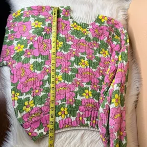 Show Me Your Mumu Vienna Sweater in Fresh Floral Size Large thumbnail 7