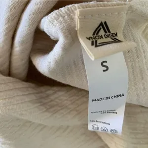 Keiki Kona Sweater Small Cream Cropped Textured Cozy Minimalist thumbnail 6