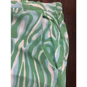 Lilly Pulitzer Cambridge Pullon Palazzo Pants Finders Keepers Blue Green Xl thumbnail 6