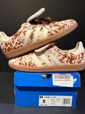 Women’s Adidss Samba LT cowprint size 8W thumbnail 1