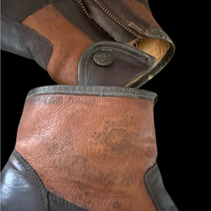 vintage JB Dillon sz 8 design Brown Leather Ankle Boots JBW1801 mexico thumbnail 3