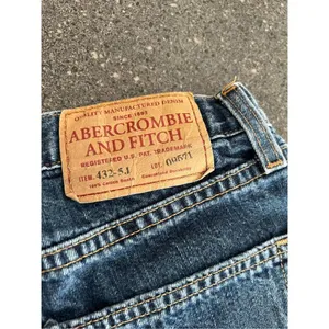 Vintage Abercrombie & Fitch 1892 Low Rise Bootcut Flare Jeans 25S 100% Cotton thumbnail 6