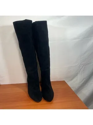 Chinese Laundry Women’s Krafty Knee High Black Suede Boot Size 10 SKU#11 2352 thumbnail 7