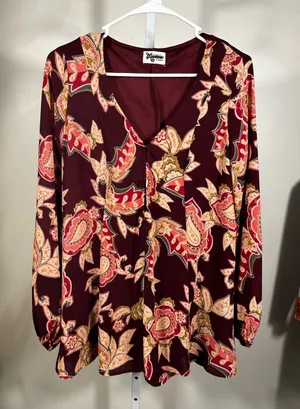 N61. Show Me Your MuMu Bailey Tie Back Romper thumbnail 1