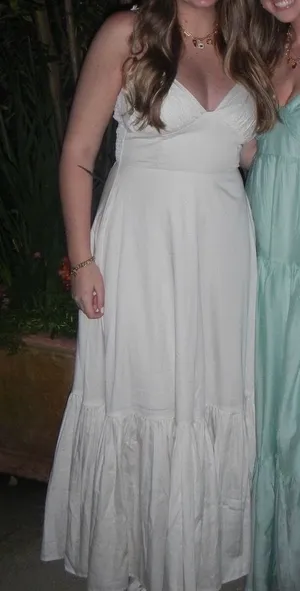 Abercrombie Tie-Strap Tiered Maxi thumbnail 1