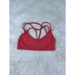 TLF Apparel Sports Bra XS Coral Pink Strappy Back Activewear Gym thumbnail 3