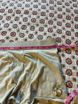 Aerie High Rise Grinch Christmas Dog Boy Shorts size large thumbnail 5