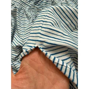 Lauren Ralph Lauren Blue Stripe Off Shoulder Tie Sleeve Top L‎ thumbnail 7