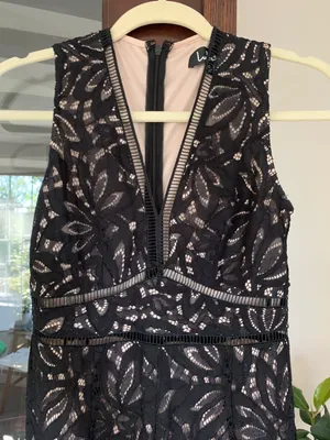 Lulus Black Lace Jumpsuit thumbnail 9