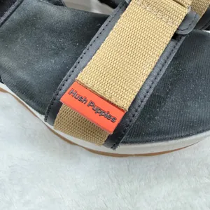 Hush Puppies Brite‎ Jute Black Tan Platform Sporty Sandals HW06698-002 Womens 8 thumbnail 4